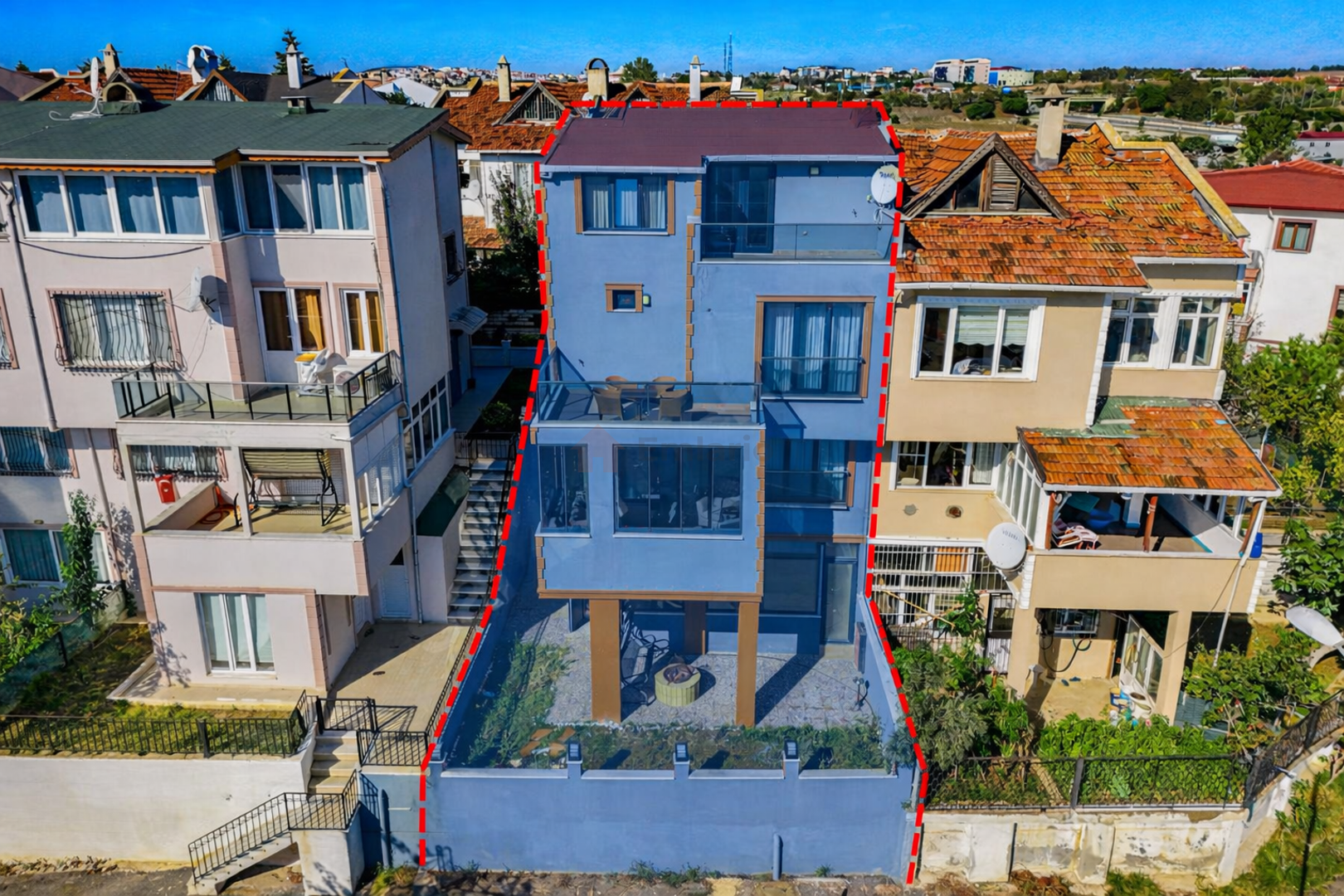 Özyörem Sitesinde 5+1 Havuzlu, Saunalı, Hamamlı Villa 5